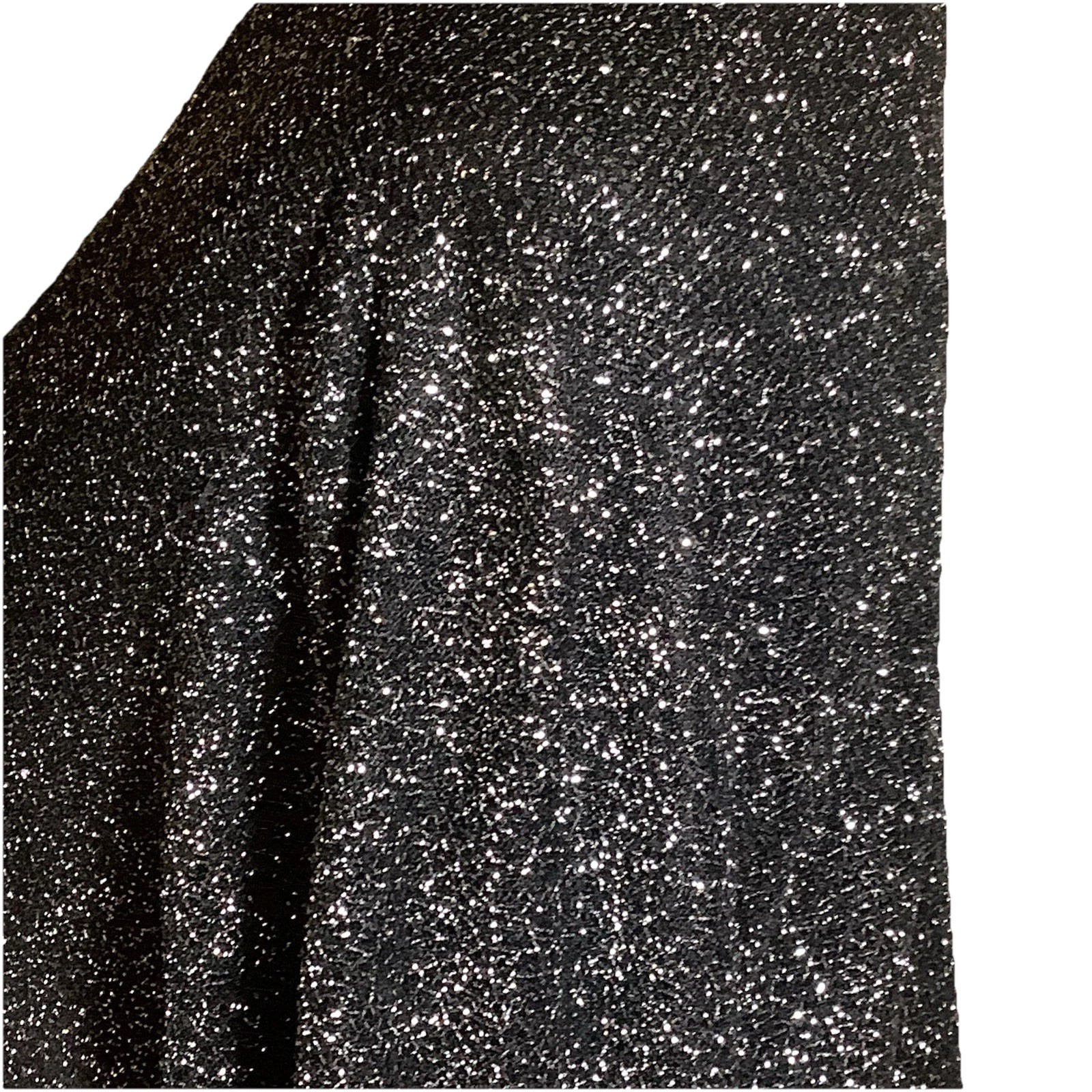 VTG 70’s BLACK & SILVER LUREX SPARKLING METALLIC JACKET HOLIDAYS PARTY