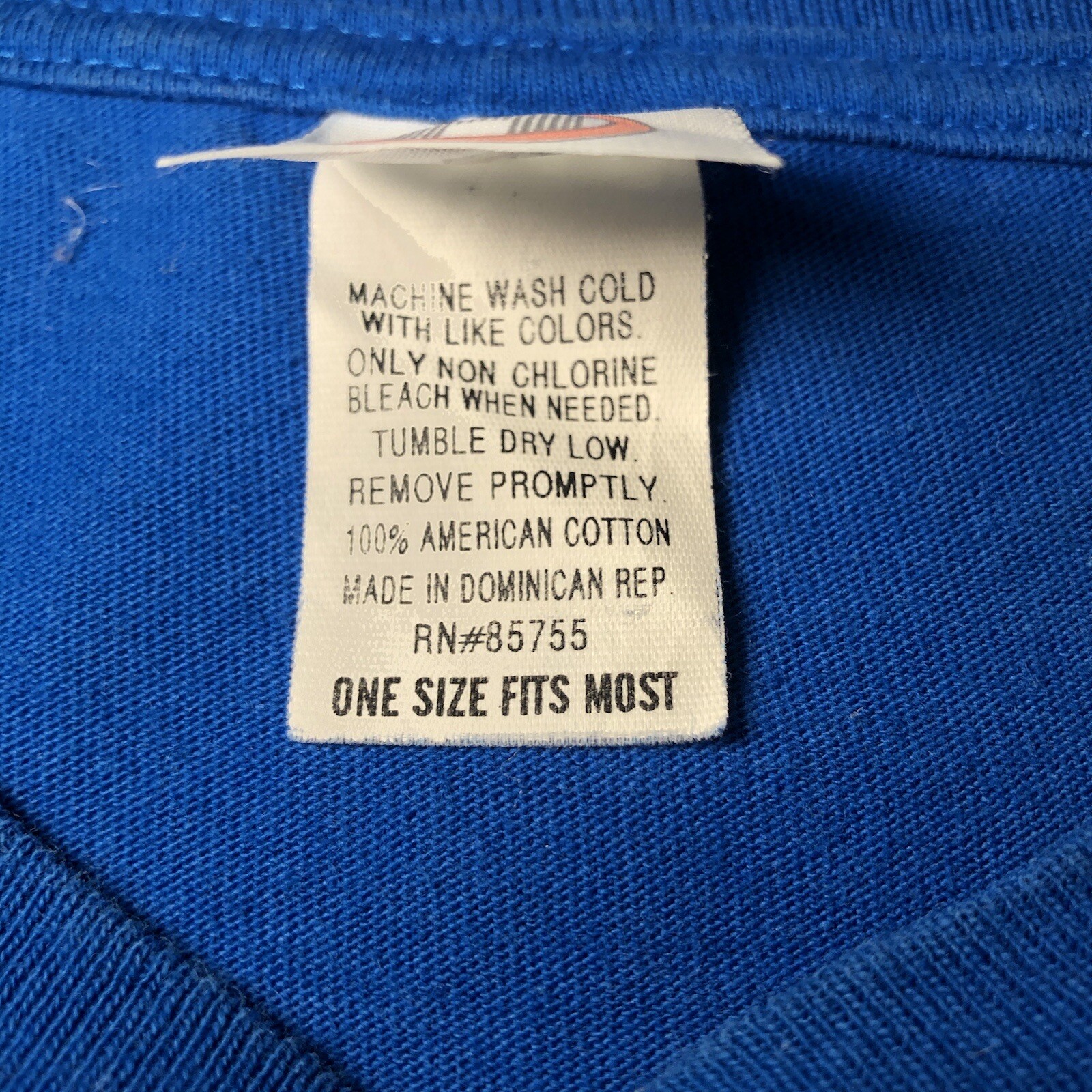 Vintage Heartland Apparel Nightmare Shirt One Size Fits Most Pajamas Blue