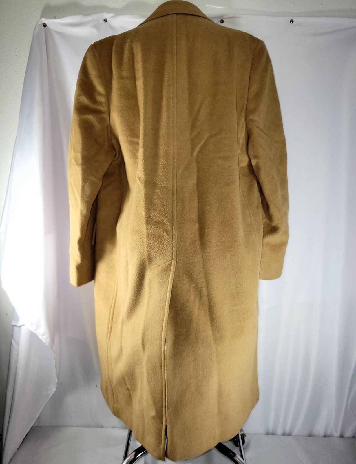 Vintage GOLD’S Merino Wool and Mongolian Camel Hair Trench Coat