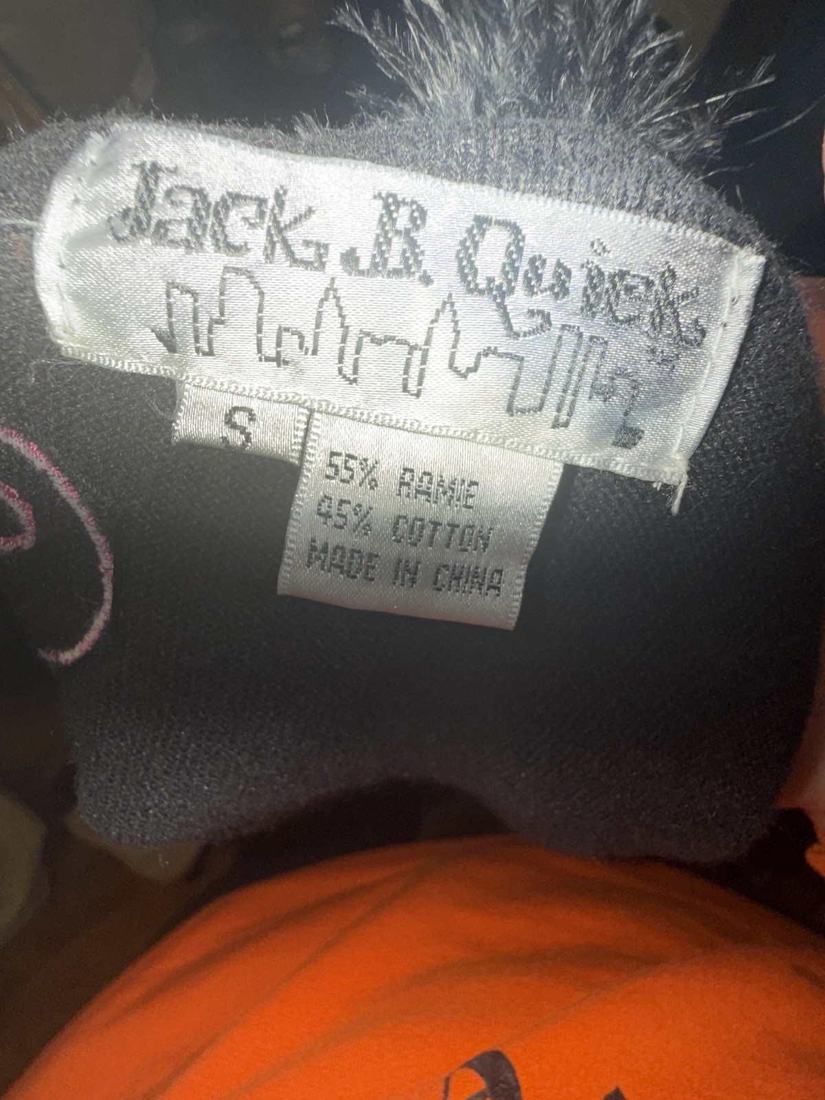 Jack B. Quick Vintage Christmas Gifts Fur Collar Pull Over Sweater. Size Small