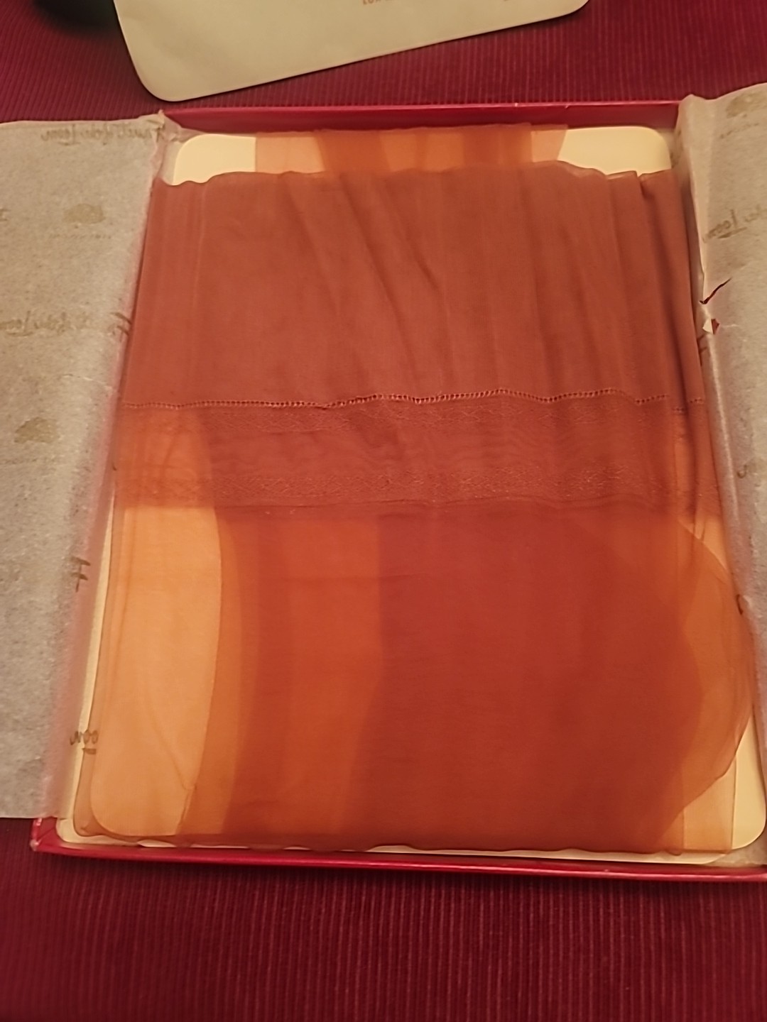 VTG Fruit Of The Loom Nylon Stockings In Schiaparelli Box