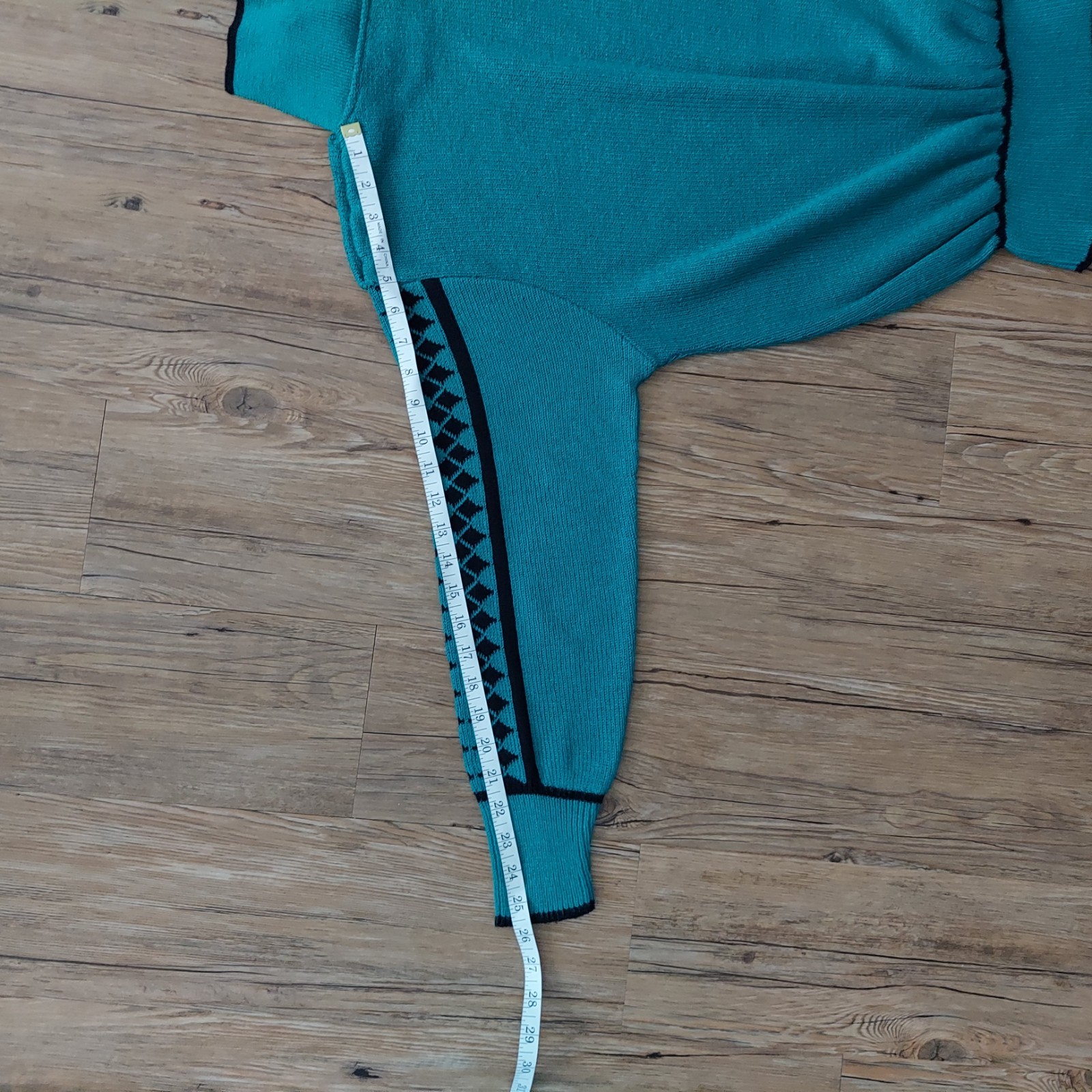 Vintage 1980s Vivanti ILGWU Union made Envelope Neck Sweater, 13