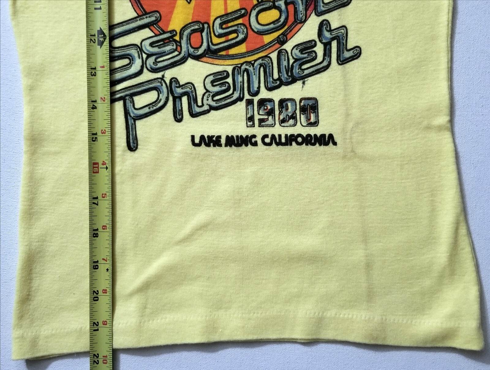 VTG 1980 NATIONAL DRAG BOAT RACING T-SHIRT TEE WOMAN MEDIUM M TOP LAKE MING JET