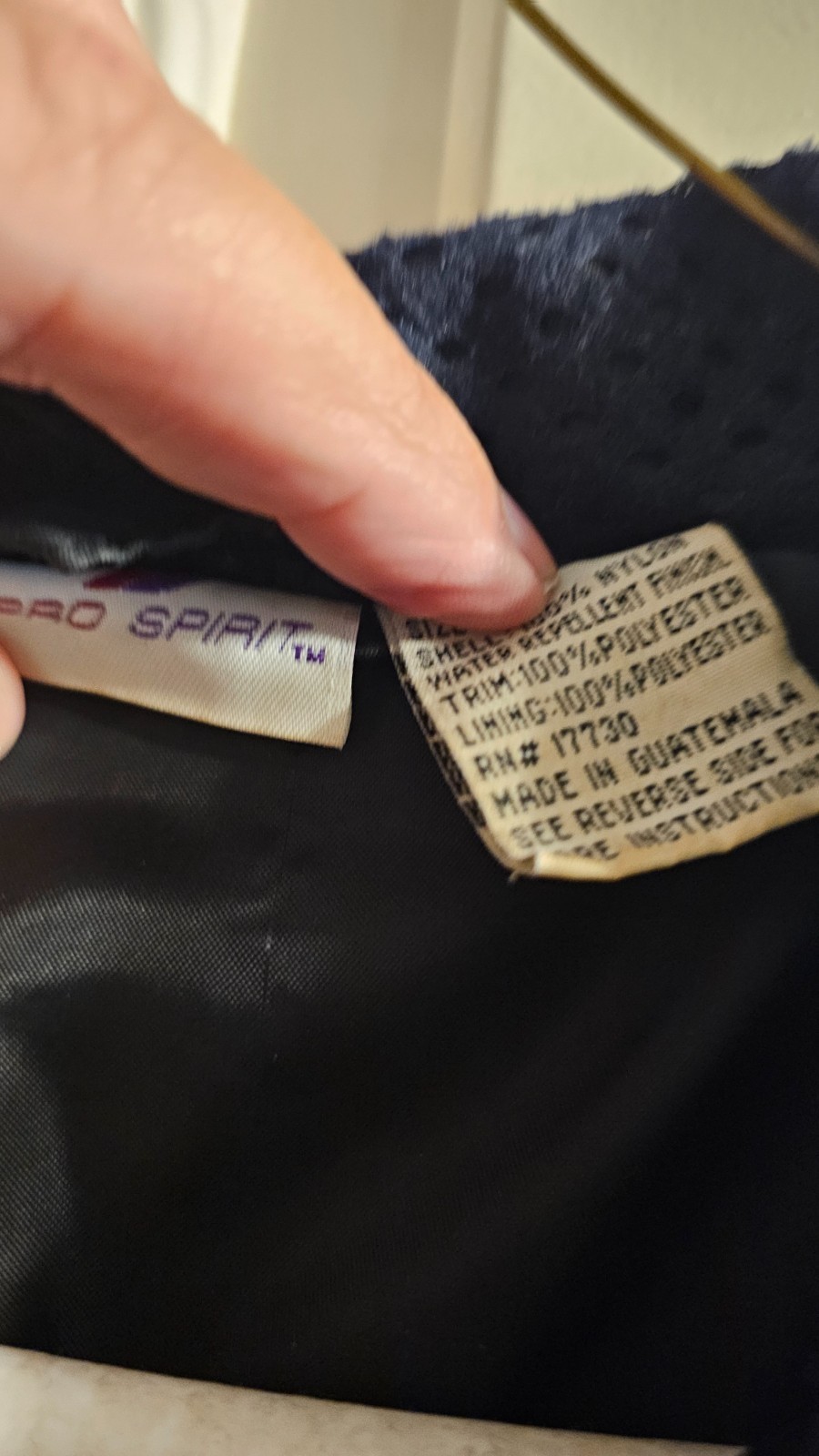 Pro Spirit – Vintage 90s LS Windbreaker Jacket Size Large = Unisex