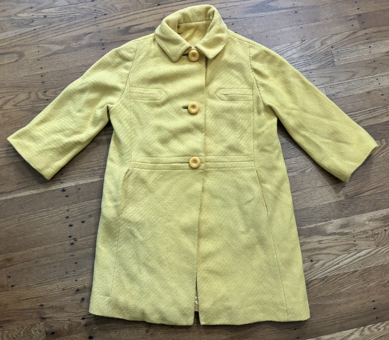 1950s Mimi’shop John Wanamaker Herringbone Coat .medium/union Made