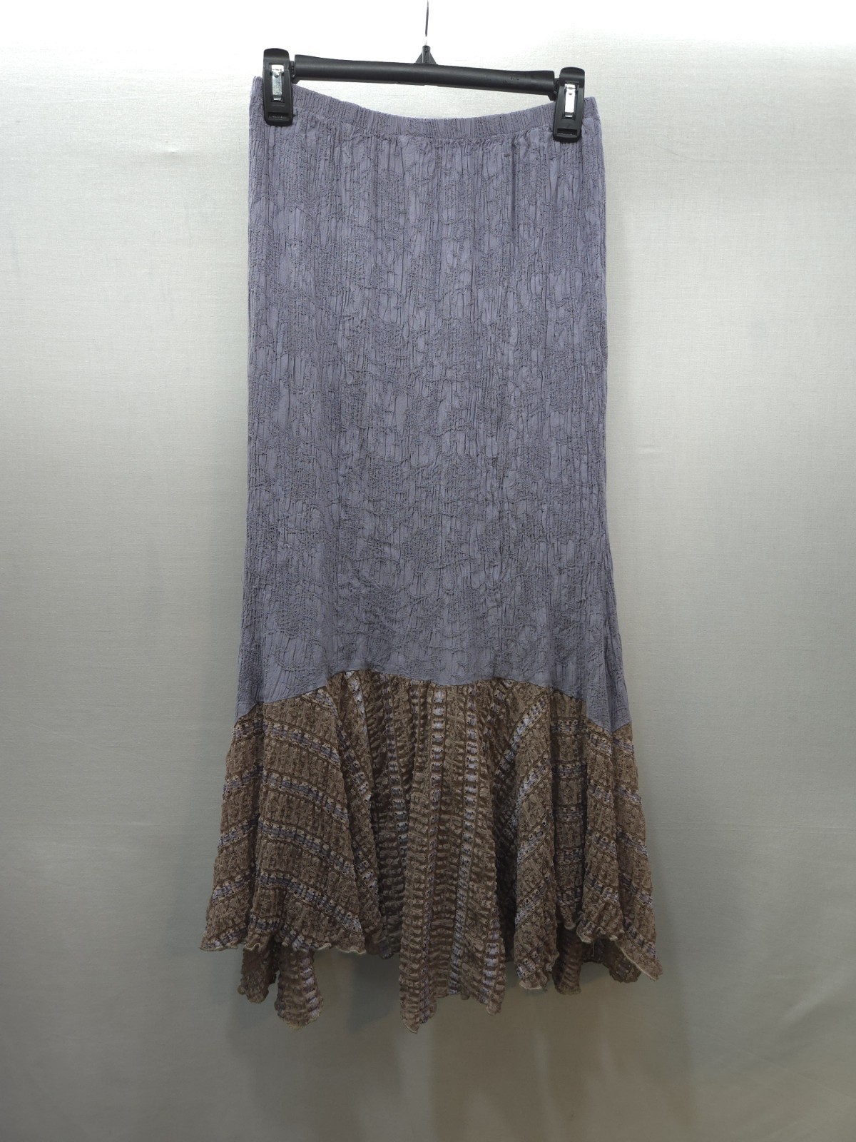 Vintage Spencer Alexis Skirt Purple Maxi Patchwork Sz 10 Womens Floral Long