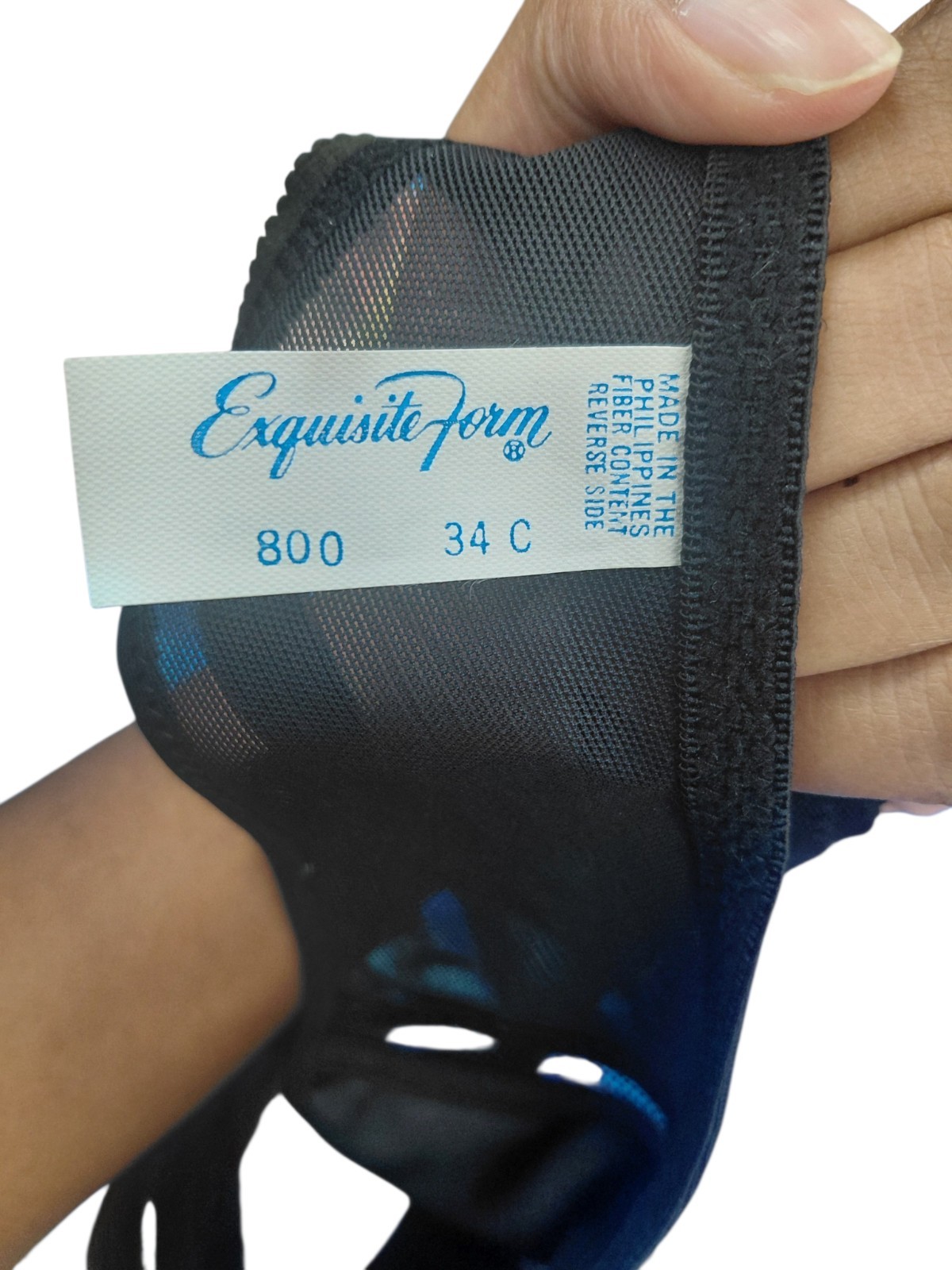 Vintage Fits To You Exquisite Form Bra Size 34C