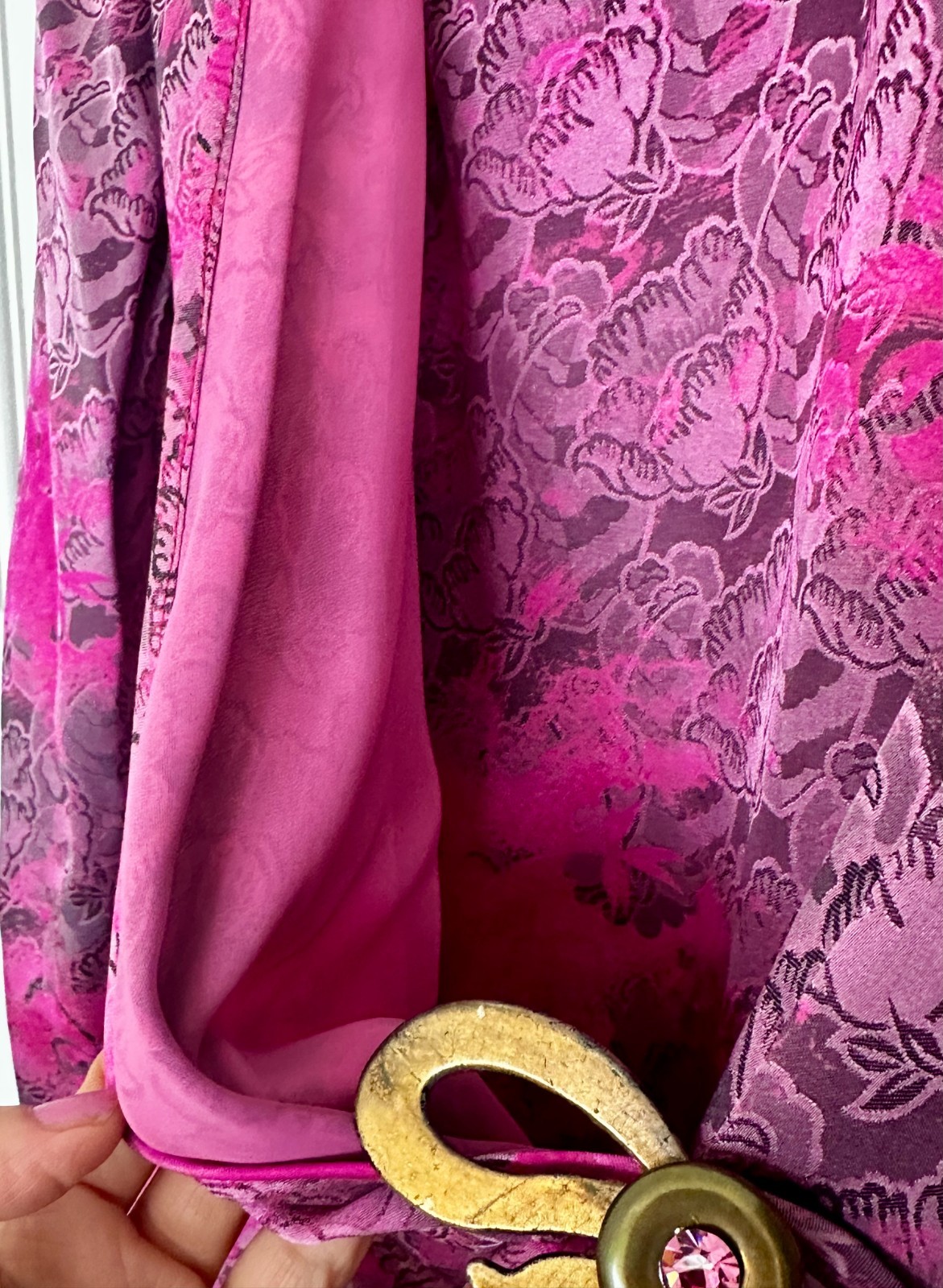Vintage Emanuel Ungaro Parallèle Paris Line: Silk Pink | Made in Italy