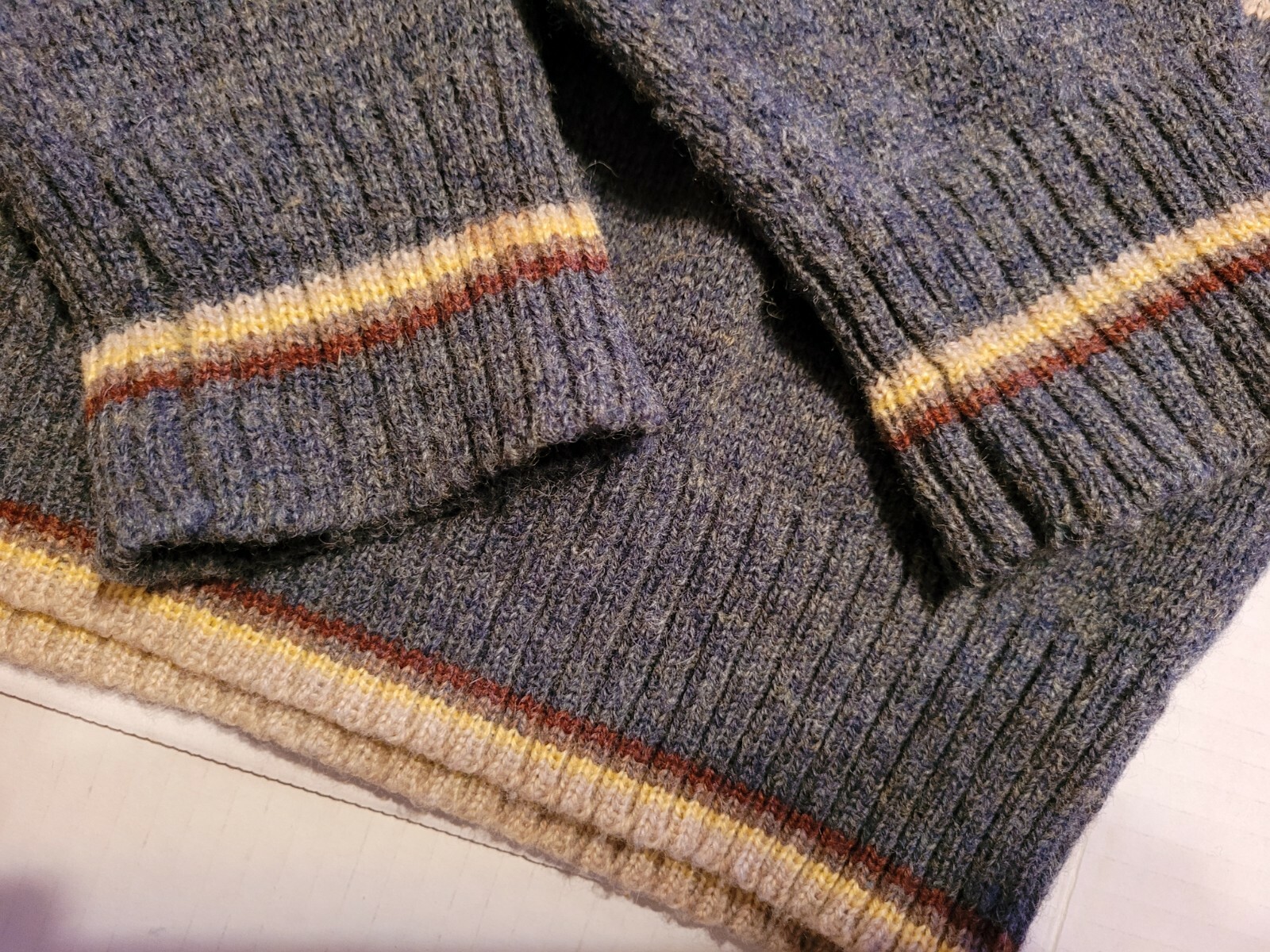 Vintage Women’s Saturday’s Sweater Size Large. Acrylic and wool blend.