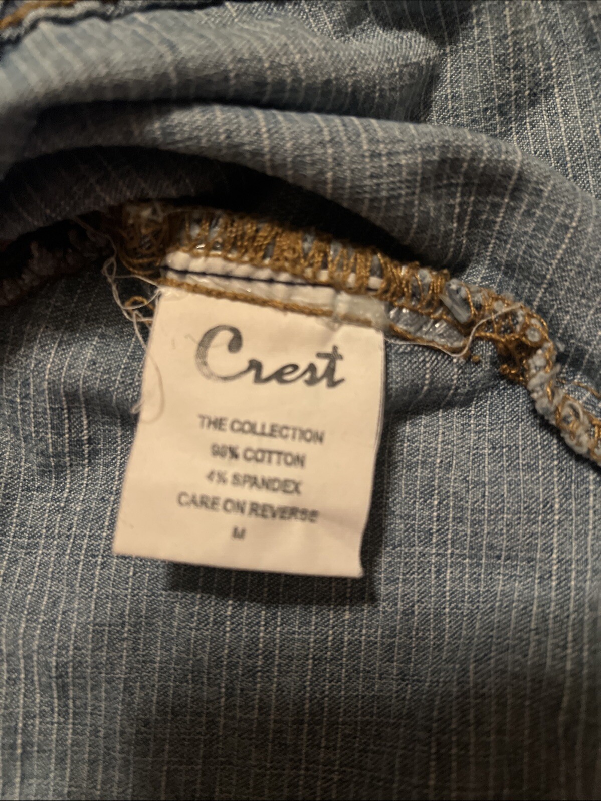 Vintage Crest Jeans Denim Outfit “70s – 80’s Costume”