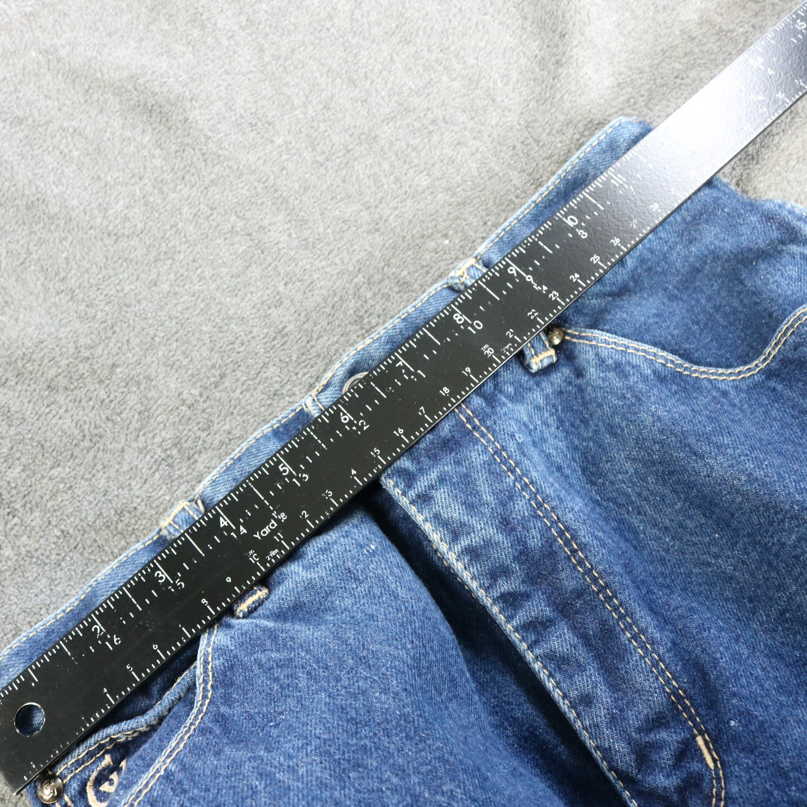 Vtg 70s 80s Gloria Vanderbilt for Murjani Tight-Fit Jeans Dark Wash Blue 5 24×34