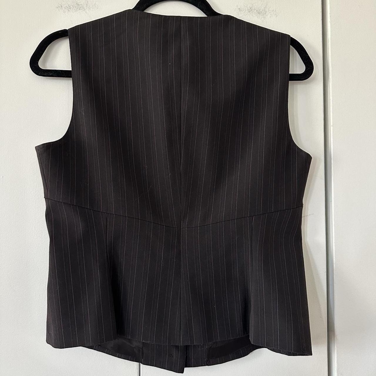 Vintage 90s/Y2K Striped Waistcoat Trouser Set I.N.C International Concepts M/L