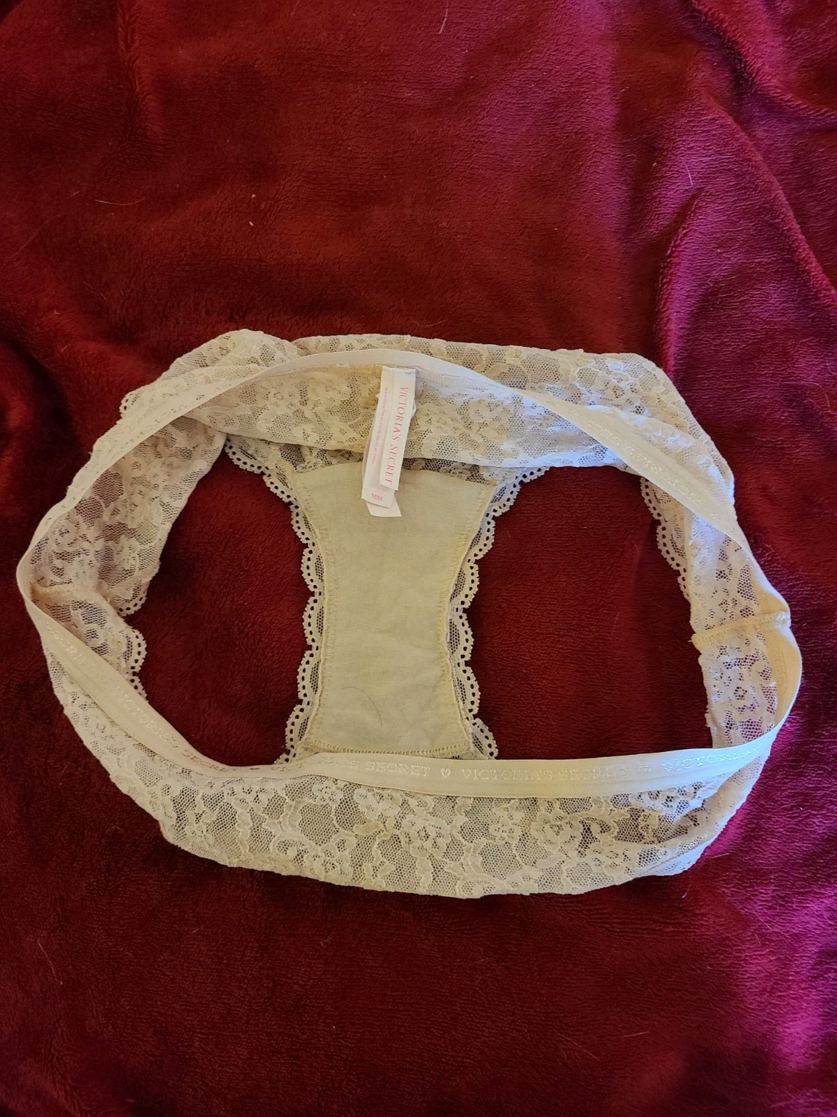 Vintage Victorias Secret Lace Low Rise Bikini