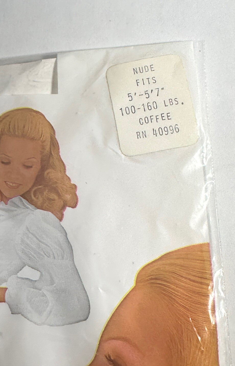 Simley Nude Fit Coffee One Size 5’- 5’7” 100-160 Lbs Vintage Model USA