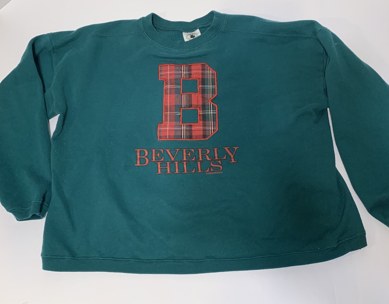 Vintage Ross International Womens One Size Beverly Hills Plaid Schoolgirl