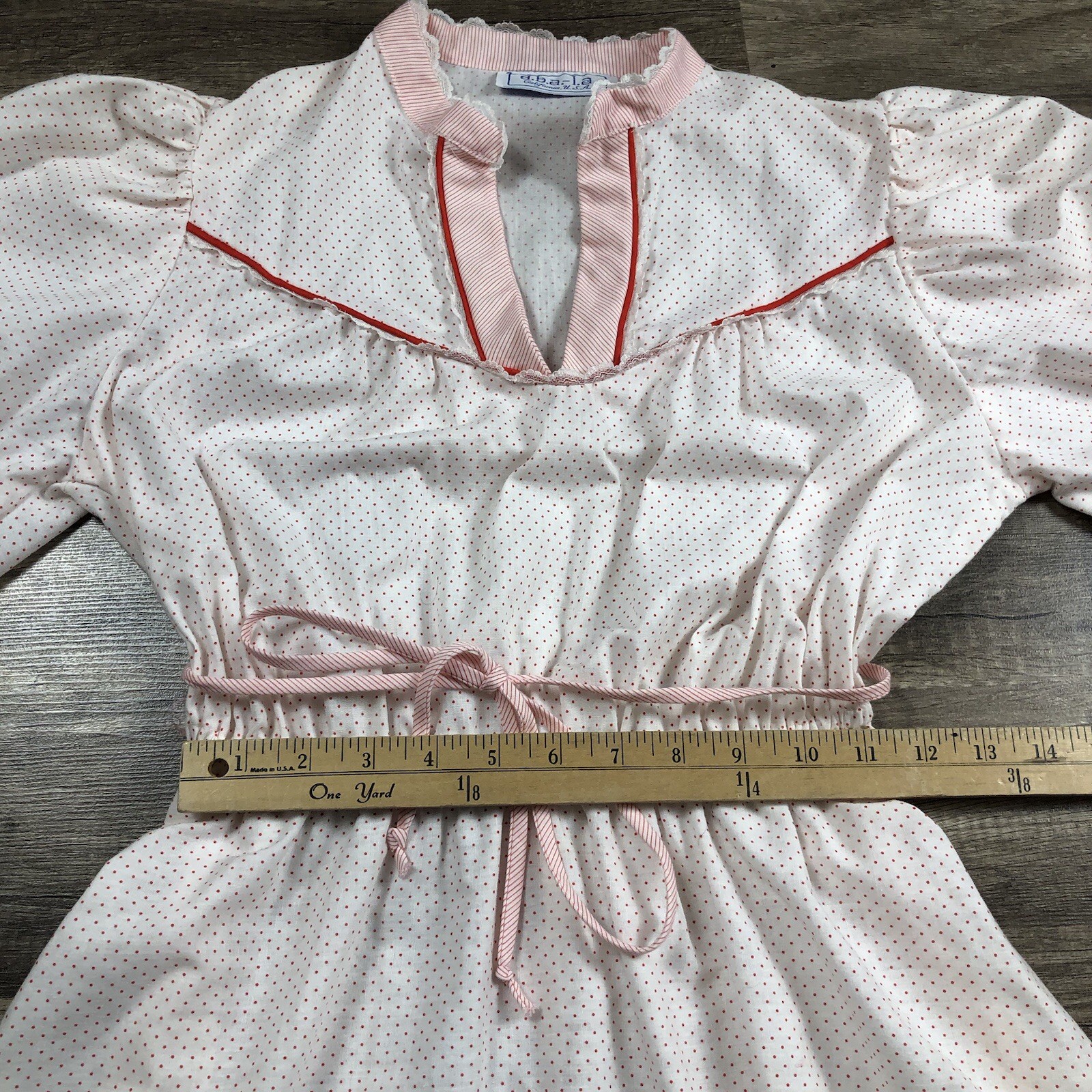 VTG 70s DBA LA California Dress Womens S Western Rockabilly Square Dance Swing