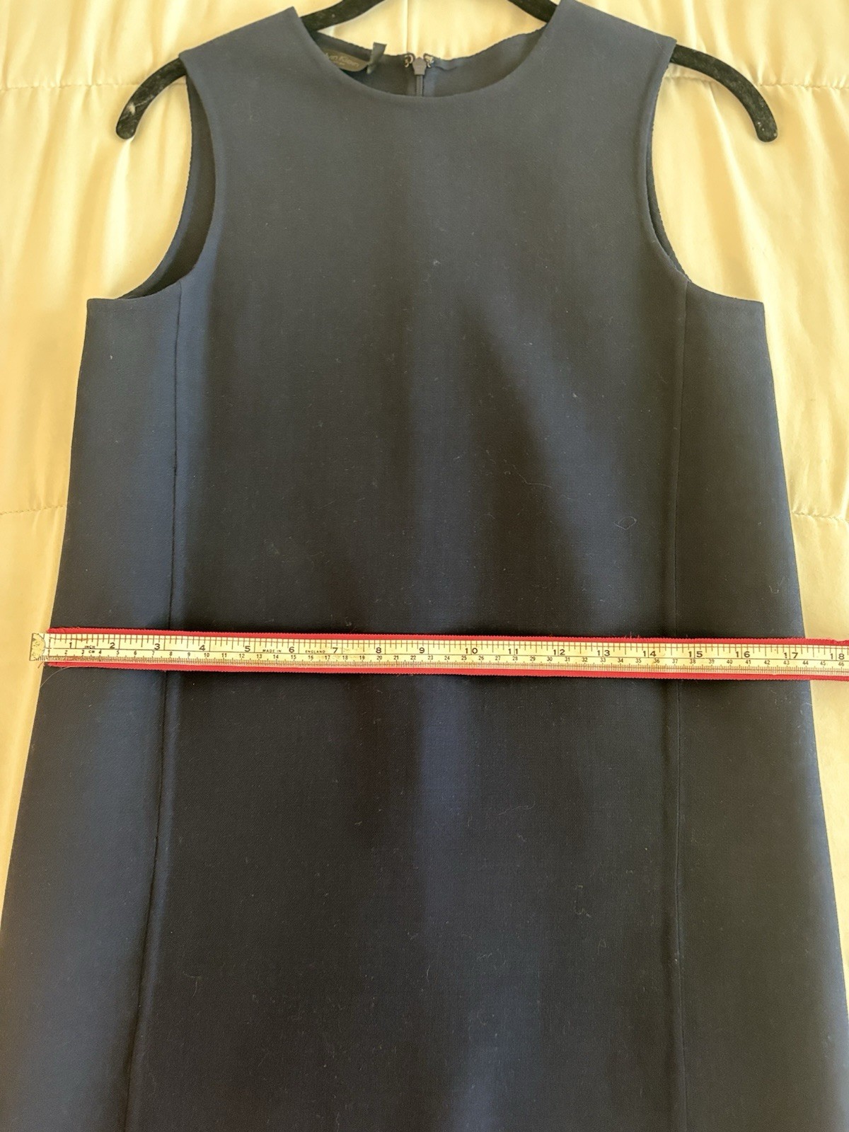 VINTAGE 90s CALVIN KLEIN COLLECTION ITALY 2 PIECE DRESS/JACKET MINIMALISM CBK