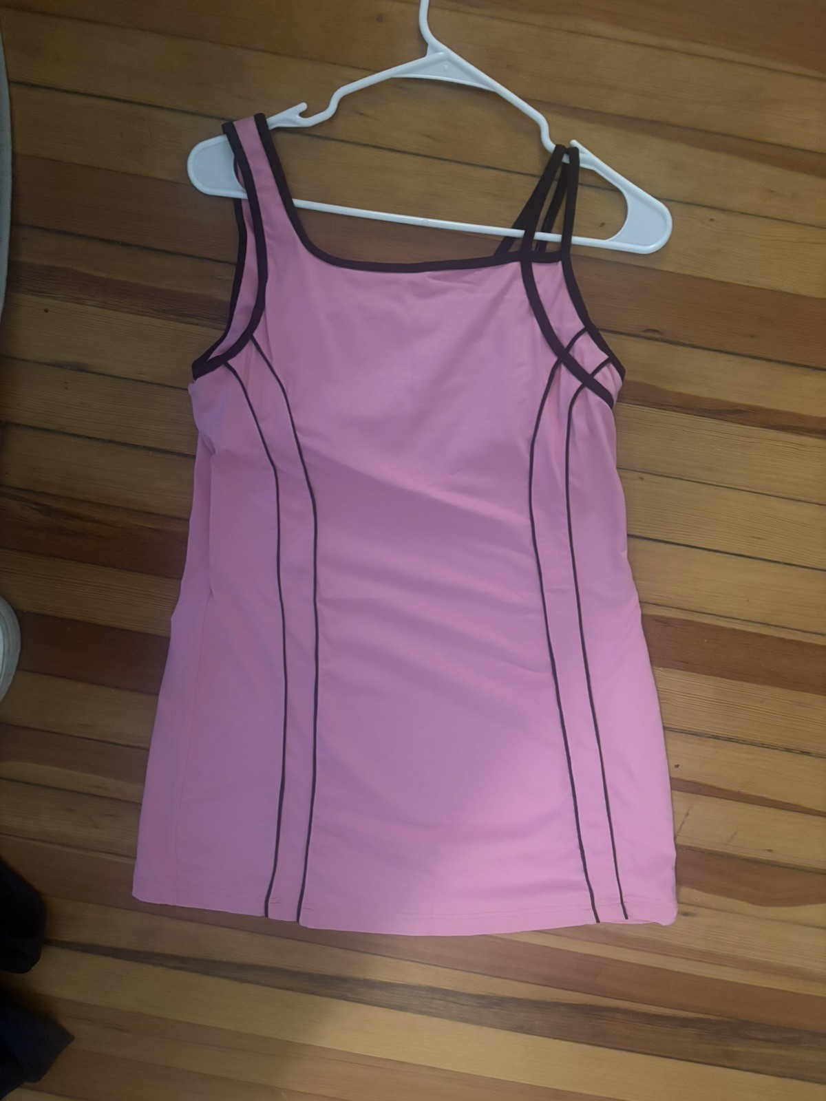 Vintage Lily’s Of Beverly Hills Pink Mini Dress Size Medium Stretchy Activewear