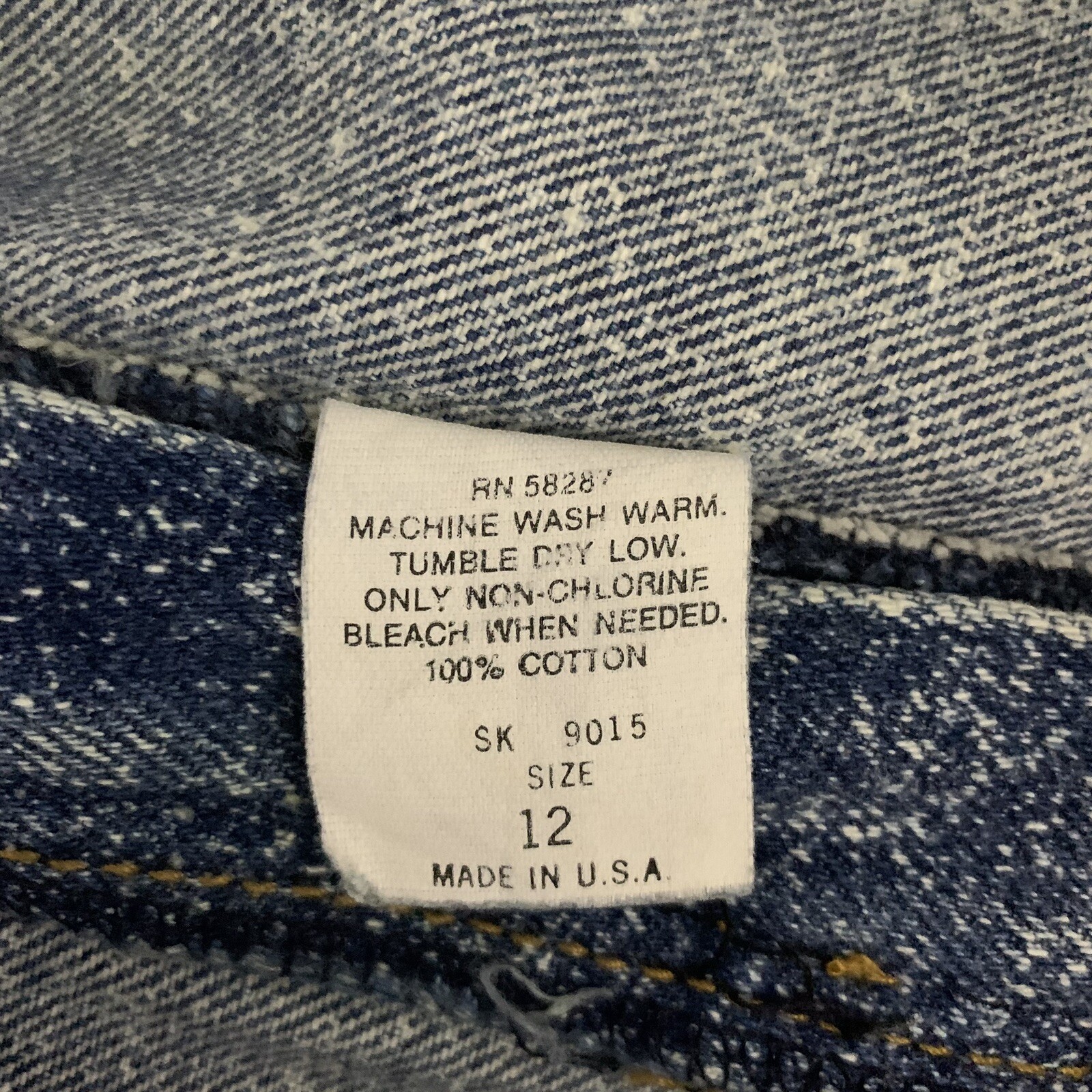 Vintage Congo Trader High Rise Mom Jeans Acid Wash Women’s Size 12 Made In USA