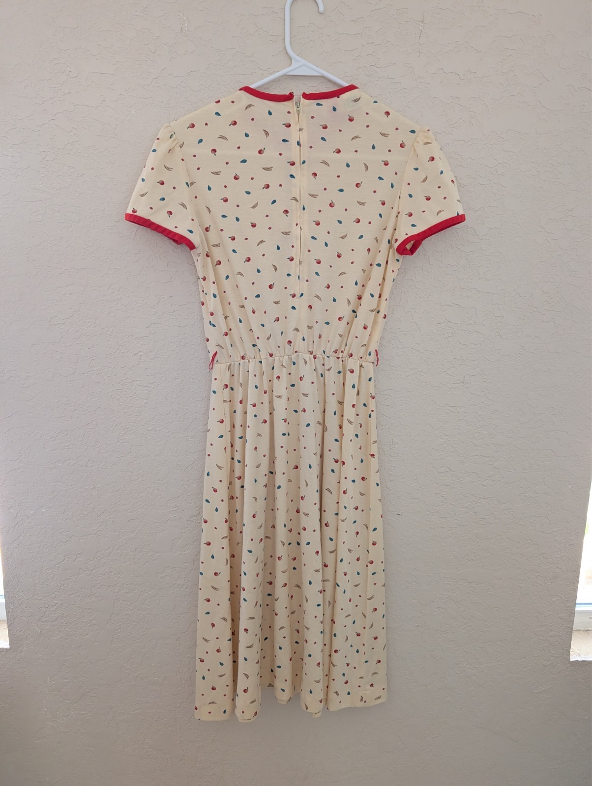 Vintage Route One Petite Miss Vegetable Banana Tomato Dress 50s 60s