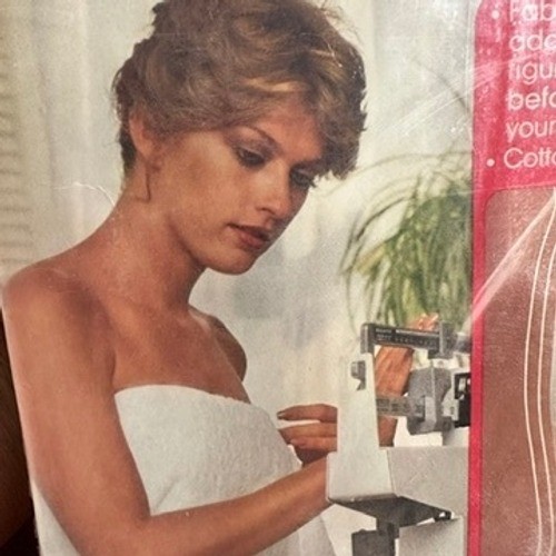 NEW Vintage Sears Diet-Trim Below-the-Knee Firm Shaping Shapewear Girdle White M