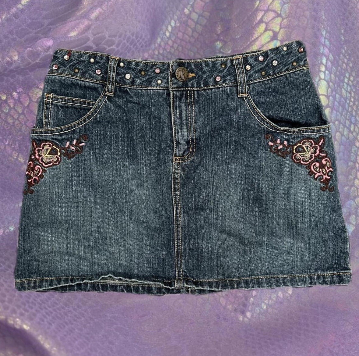 That’s So Raven Vintage Denim Jean Skirt Disney Channel