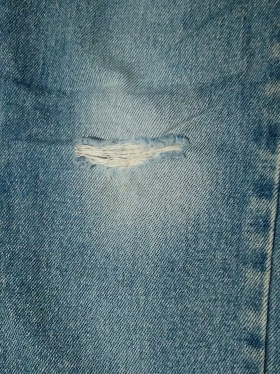 Vintage 80s 90s No Excuses Denim Jeans High Rise Waist Straight Size 3/4