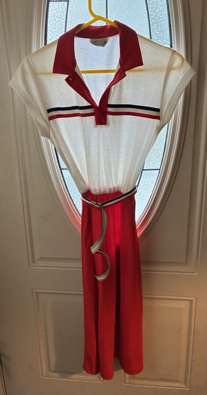 Vintage Sunshine Alley Red/white/blue Dress