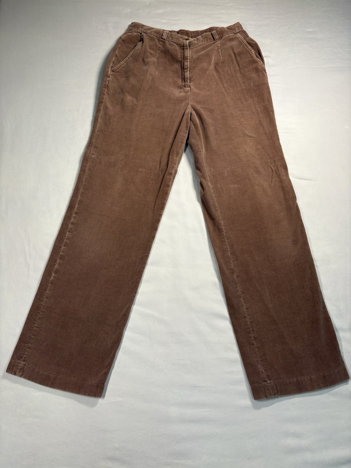 1970s Kmart Corduroy Pants Women’s Size 15/16 100% Cotton Brown Vintage