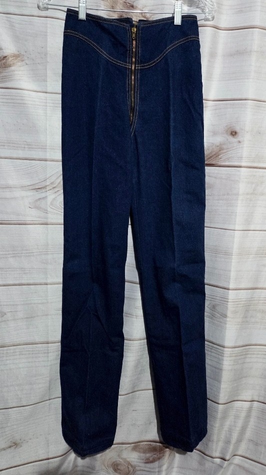 VTG SZ 30 9/10 Rag City Blues LA Zip ALL The Way Around Denim Jeans Style 705