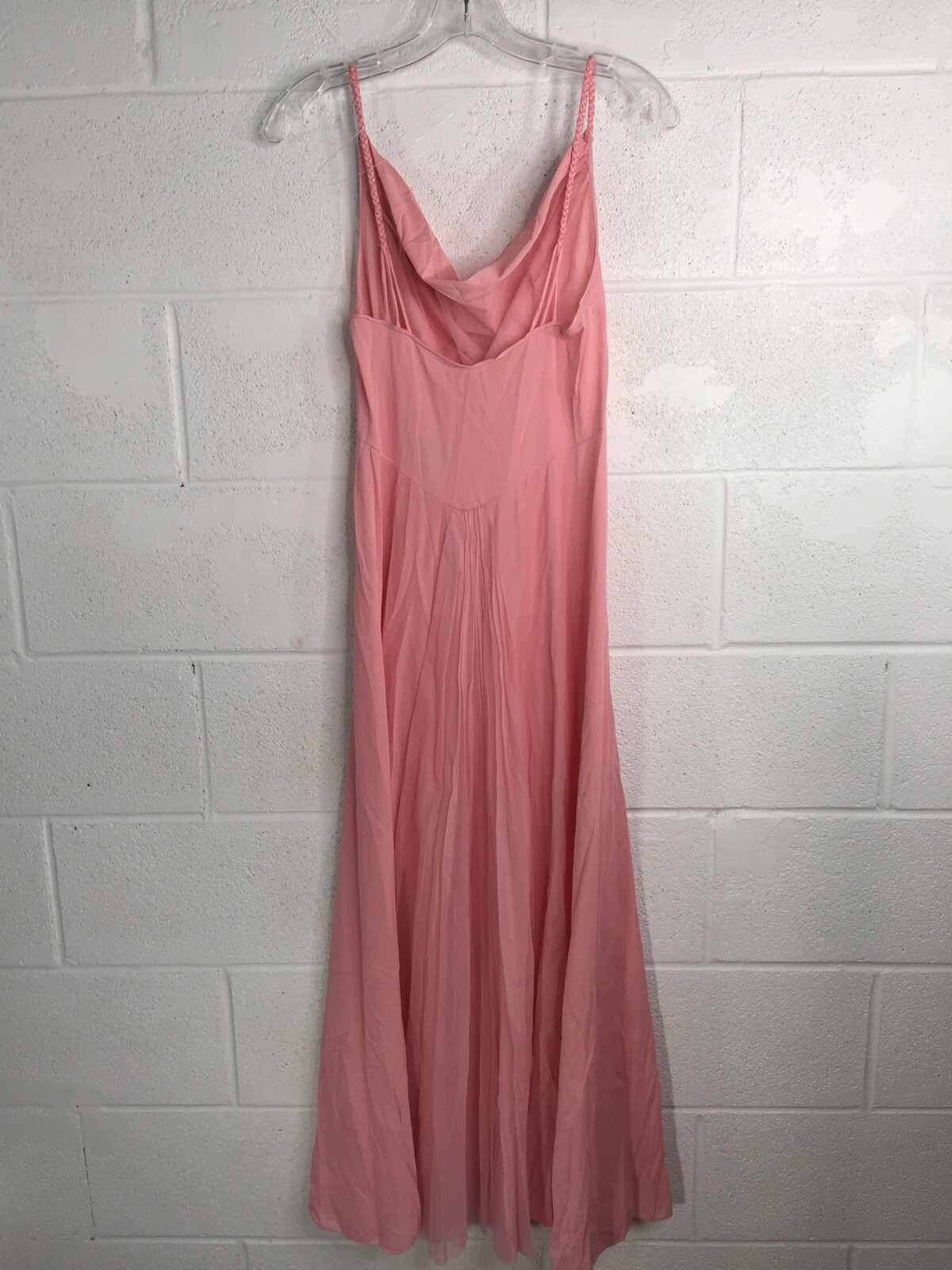 Vintage Vanity Fair Ladies Pink Night Gown Petite Size 32