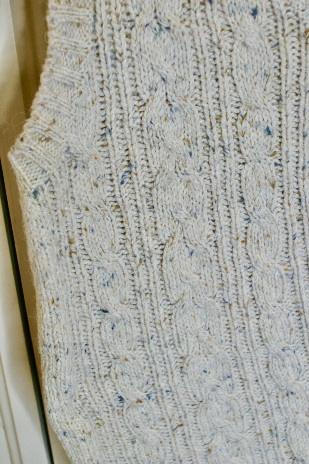 Vintage Potomac Collection 3D Coogee Sweater Vest Women’s Size Medium Button Up