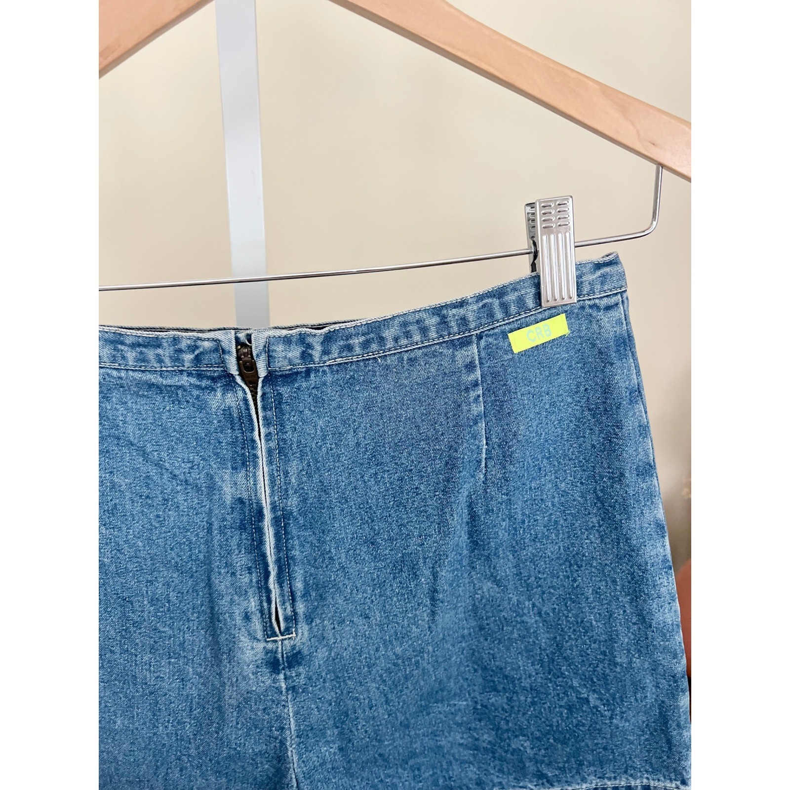 Vintage Y2K 90s Canyon River Blues Denim Skort