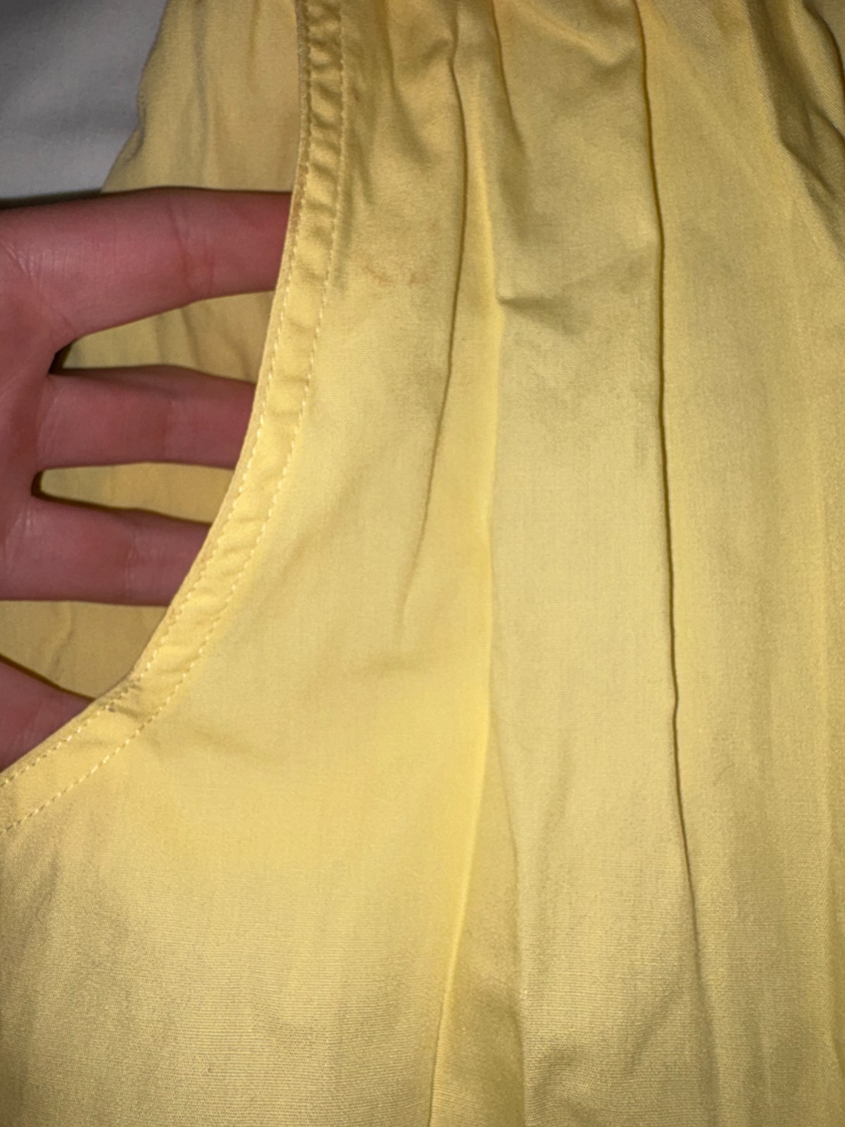 VTG 90s Saint Germain Paris 36 Boiler Utility Suit Jumpsuit Zip Front Yellow