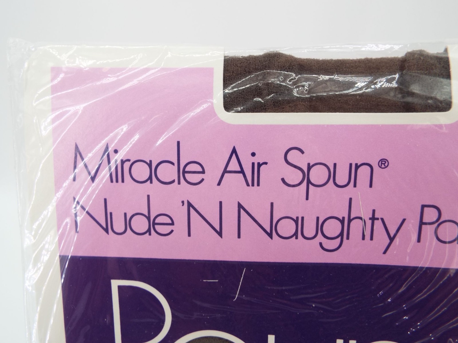 Vintage Round the Clock Miracle Air Spun Perfect Taupe Sandalfoot Pantyhose NOS