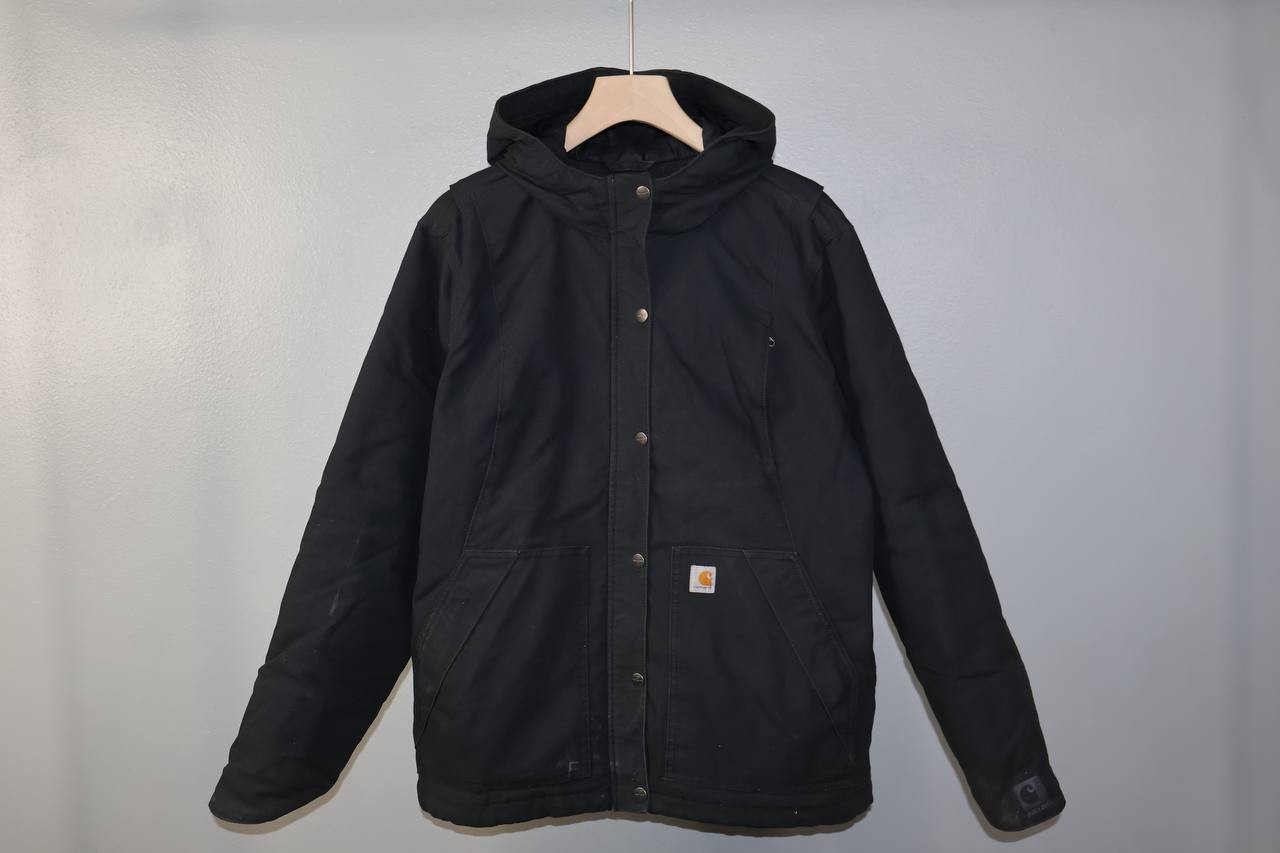 Carhartt Full Swing Quick Duck Jacket Black Women’s XL