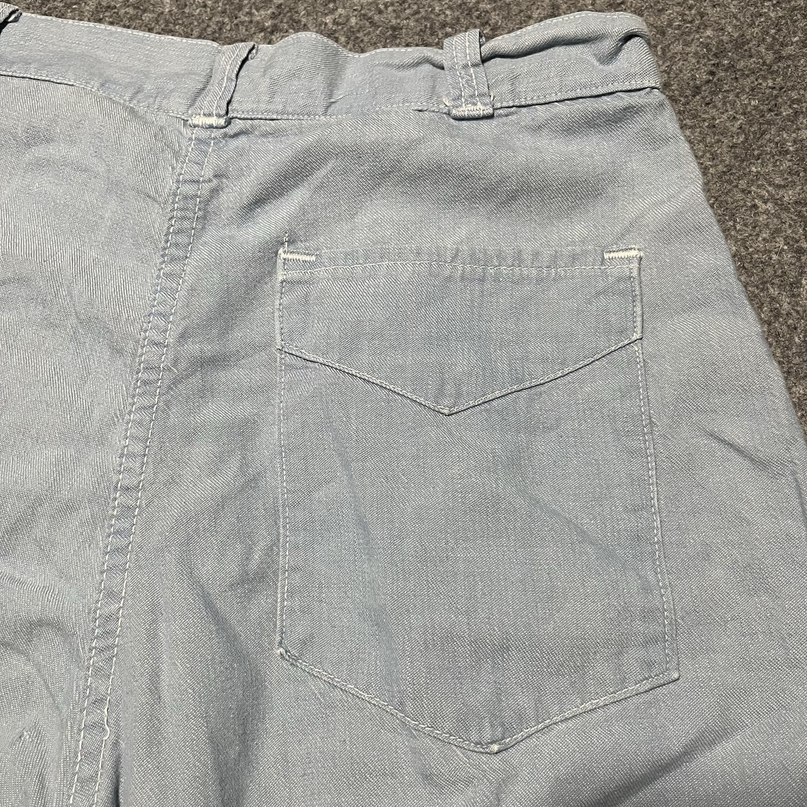 Vintage 1950s Levi’s Denim Family Womens 28 Ranch Pants Talon 42 Sanforized