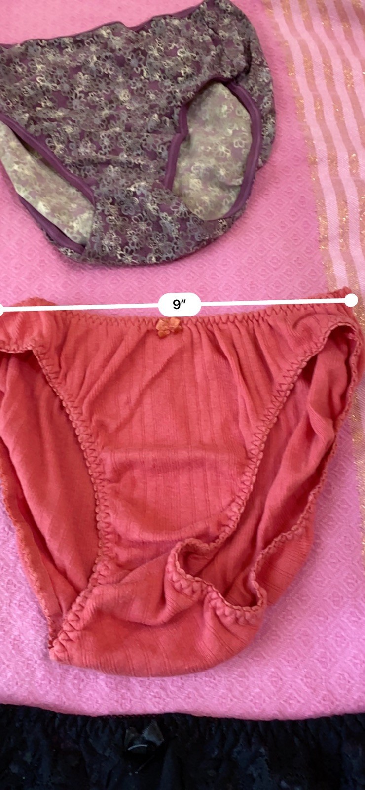 Vintage lote 8 mix Panties #312