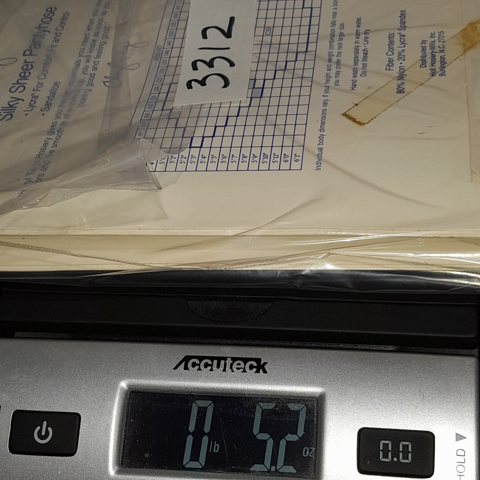 Cheryl Tiegs Pantyhose Nylons Womens C 135-165 ibs Black Control Top Set of 2