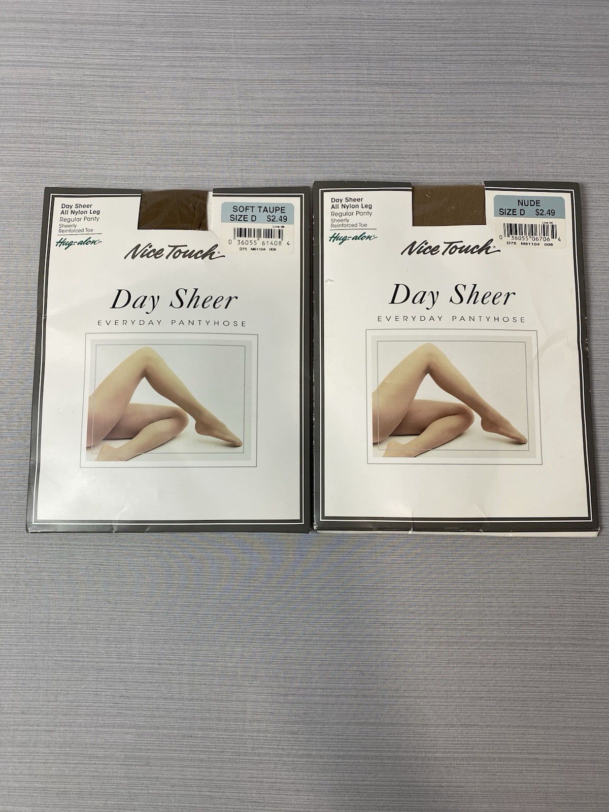 Vintage Sears Nice Touch Day Sheer Regular Panty Everyday Pantyhose Size D