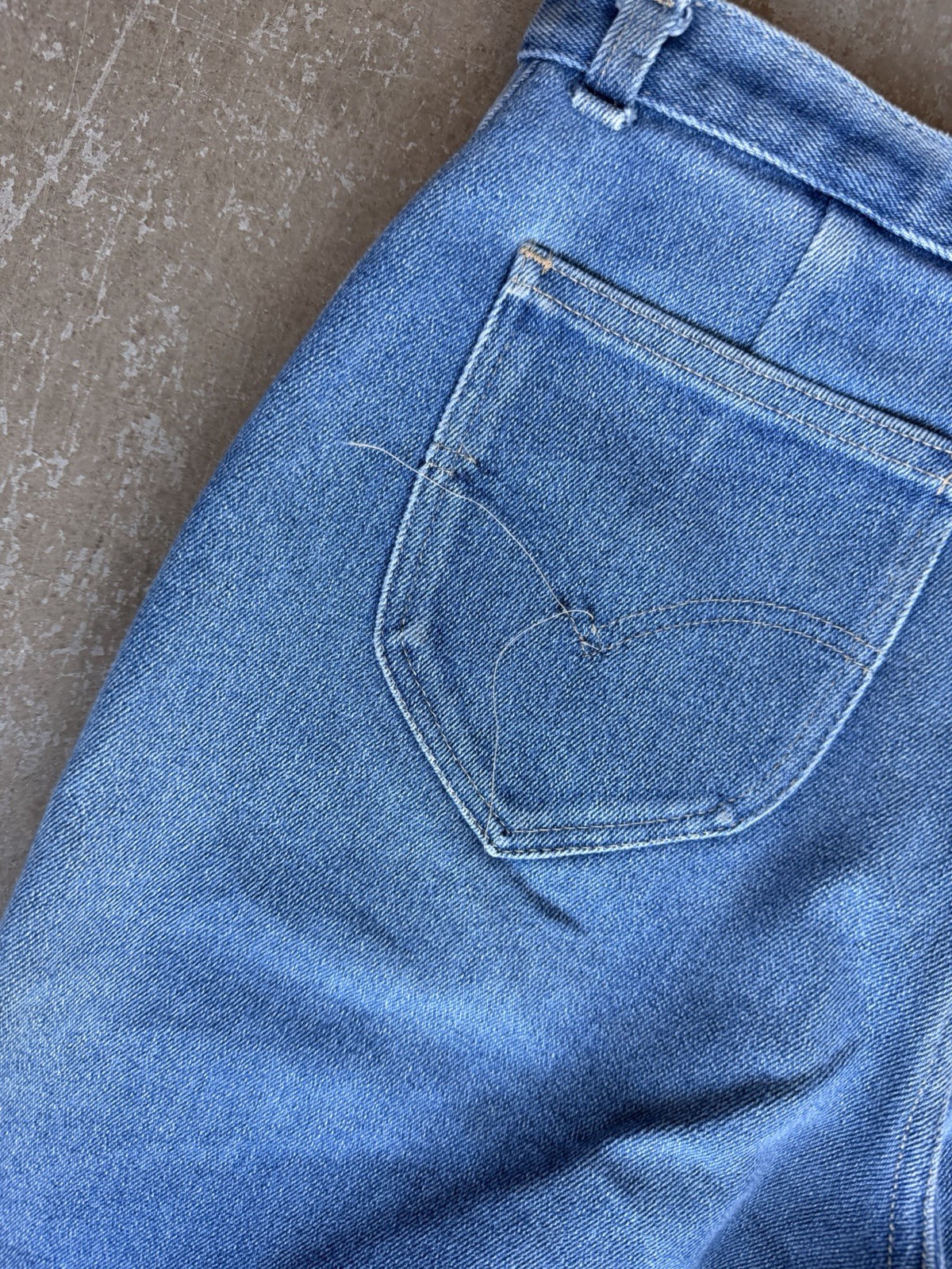 Vintage 60s 70s Levi’s Orange Tab Jeans Straight Leg Woman’s 30×27”