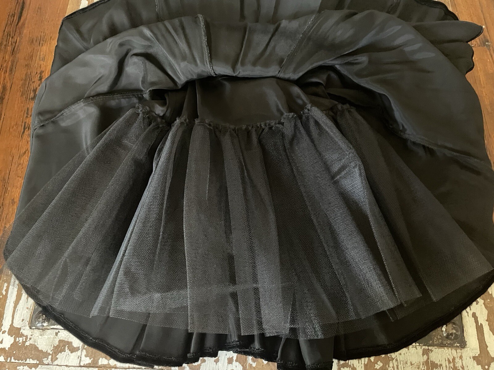 Vtg Formal Short Dress Fashion 1001 Nights Black Velvet Size 0 XS See More Info