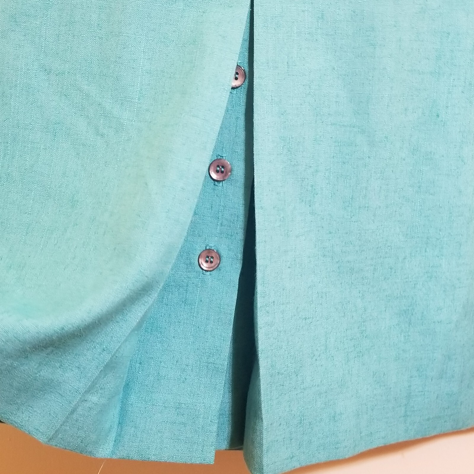 Vintage Skirt Suit Set Women’s Size M 3 Piece Modest Professional Silk Blend