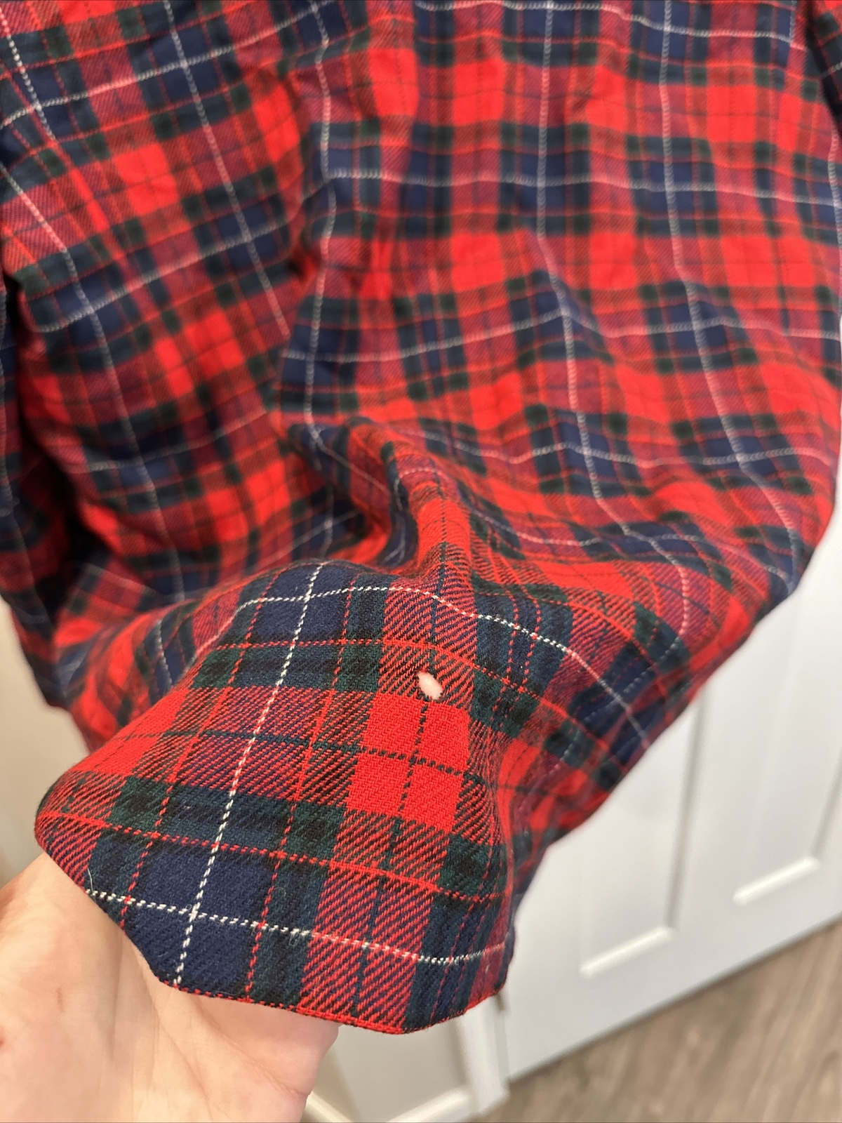Vintage Pendleton Virgin Wool Plaid Blazer 23” Chest Shoulder Pads Red Pockets