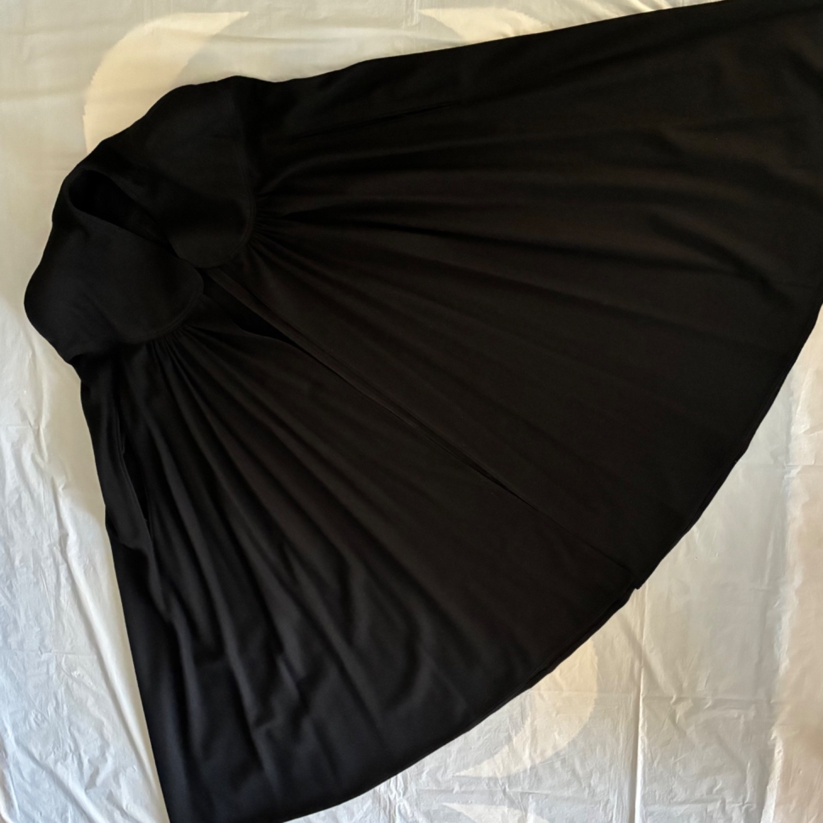 C’est Simone Black Maxi Cape Medium