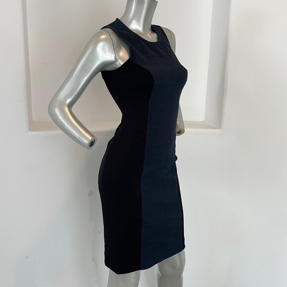 Versus Versace Body-con Sleeveless Color- block Dress Size IT 24/38 Vintage