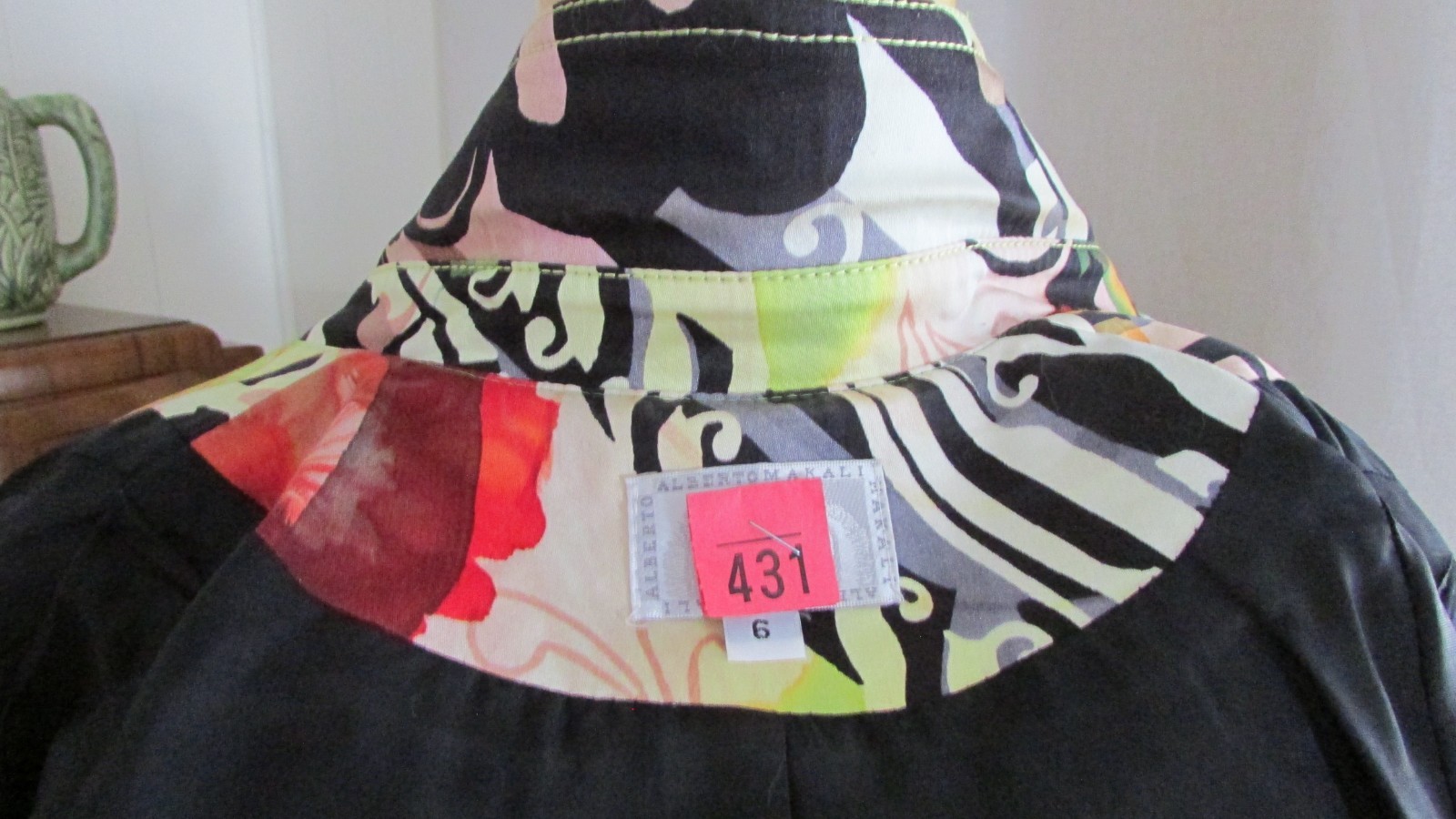 Vintage Y2K ALBERTO MAKALI Jacket Multi Color 6- RARE