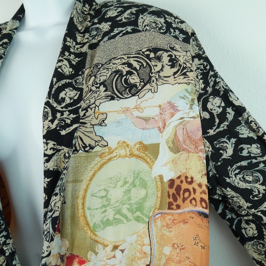 Vintage 90s Baroque Renaissance Jacket Blazer Art to Wear Romantic Size 10