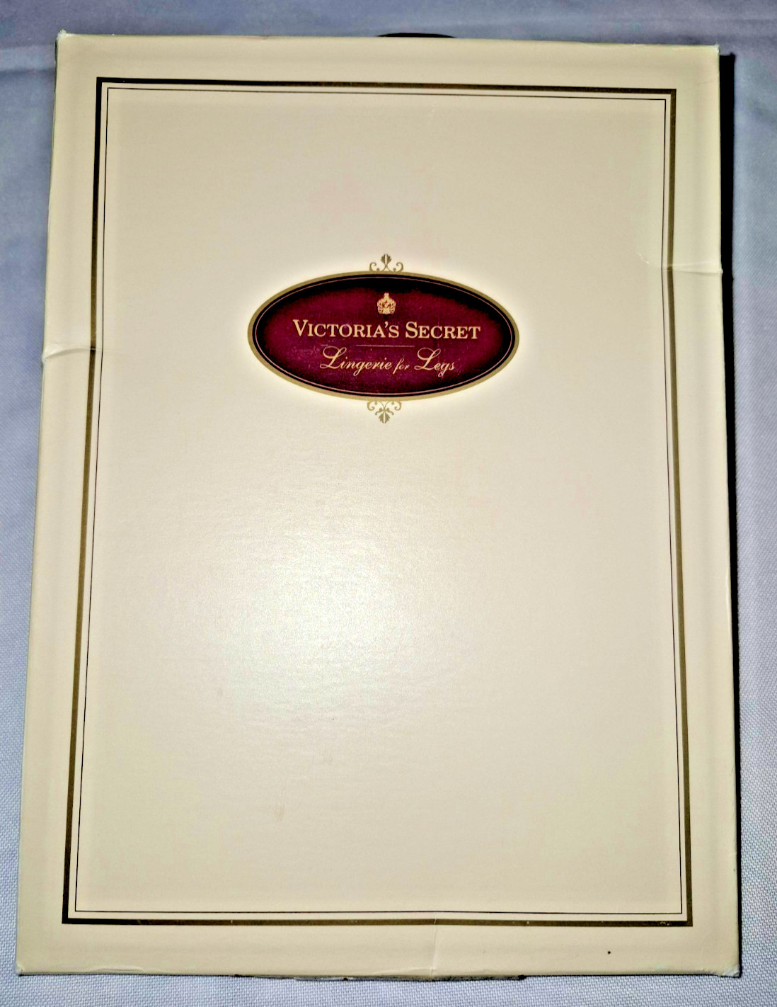 Boxed Victorias Secret Garter Stockings Lycra Sheer Nude Tall Lingerie for Legs