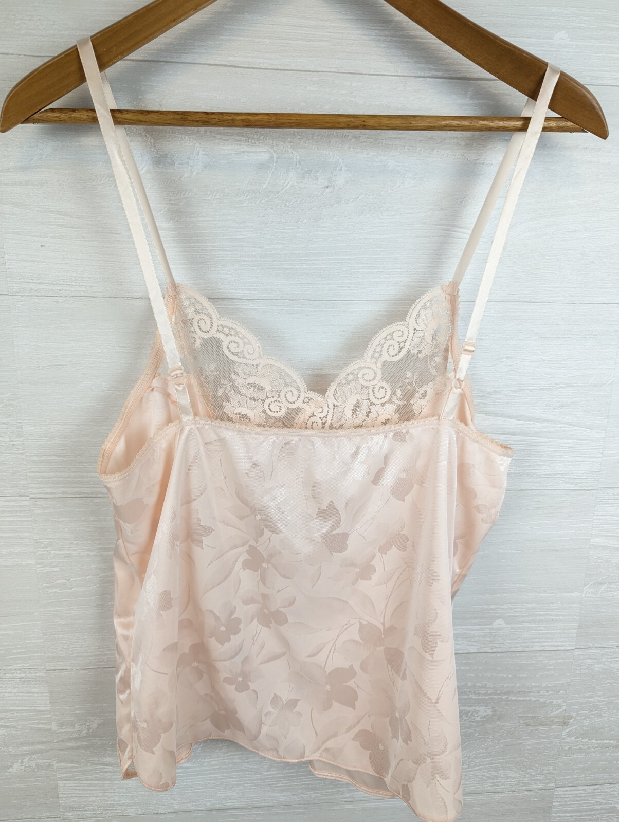 Vintage JC Penny Intimate Thoughts Adonna Camisole, Made in USA, Large